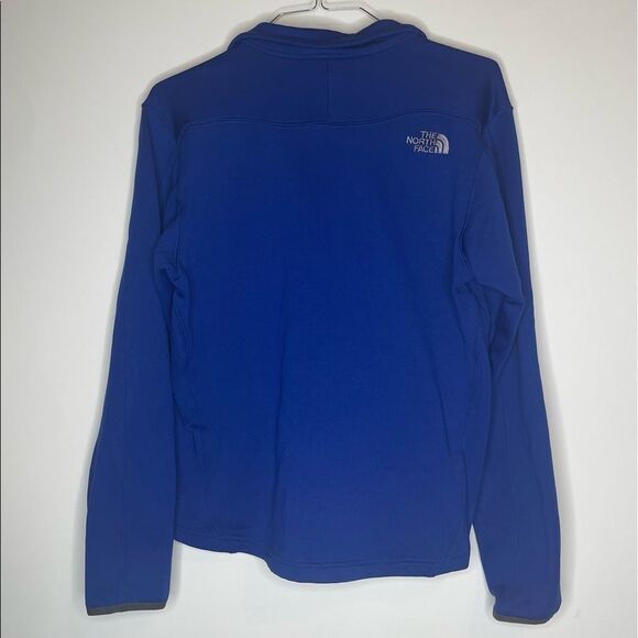 The North Face Royal Blue 1/4 Zip Fleece Top in Size Large - Picture 3 of 8
